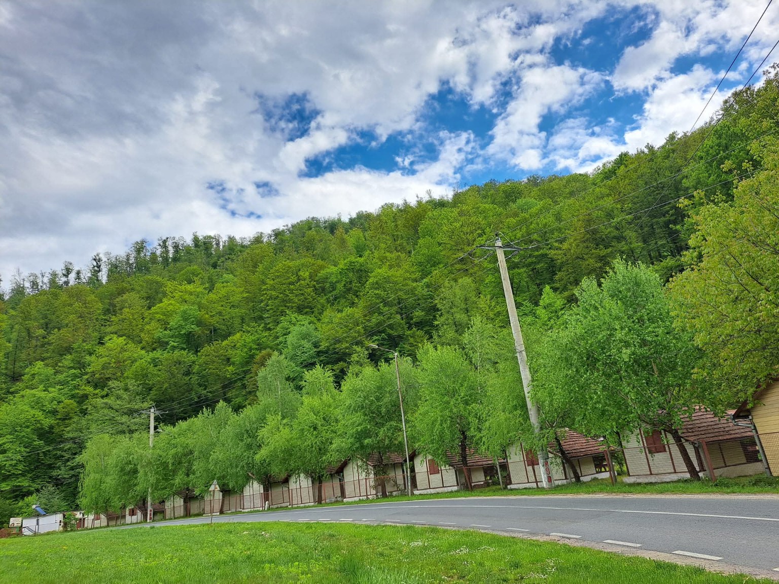 Peisaj natural din stațiunea Moneasa, județul Arad